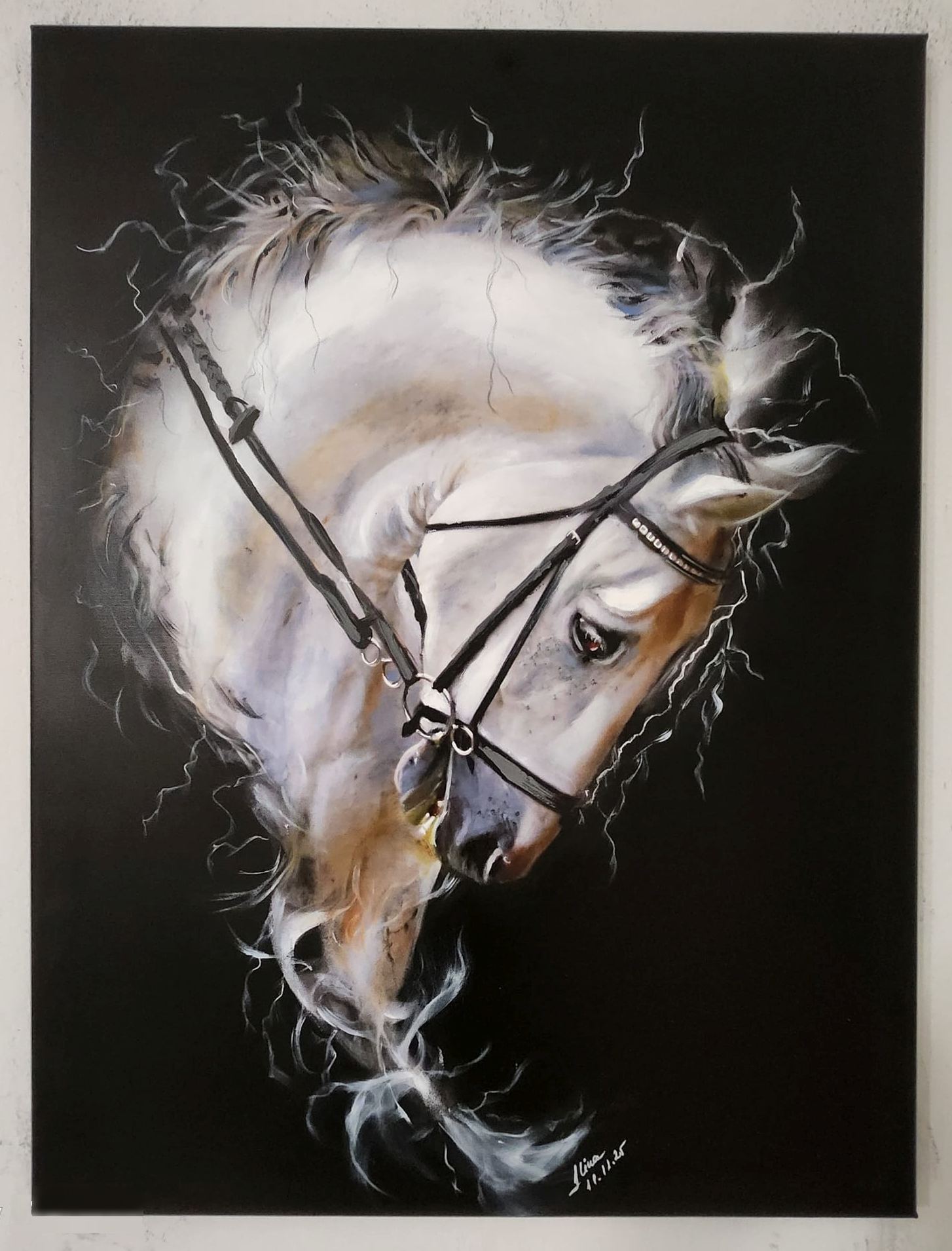 ArteDiAlina.com painting: Pure Blood